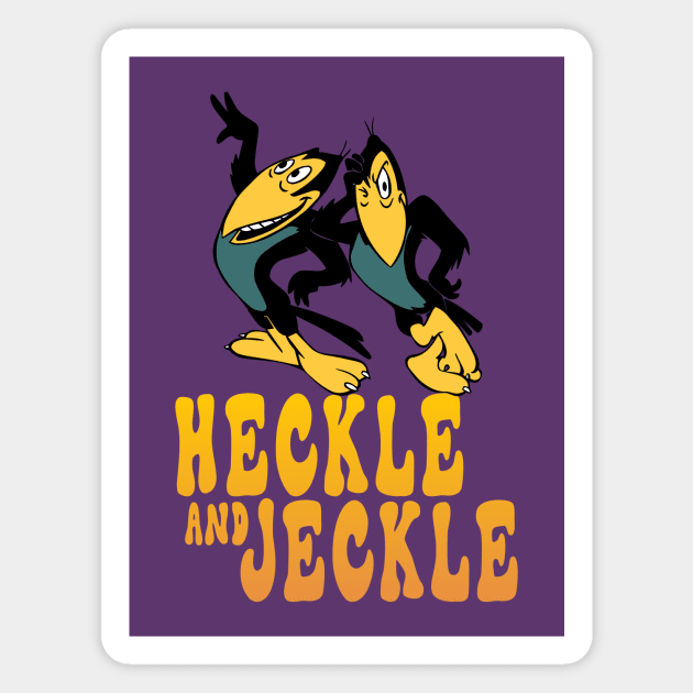 Heckle and Jeckle - Old Cartoon Magnet by kareemik